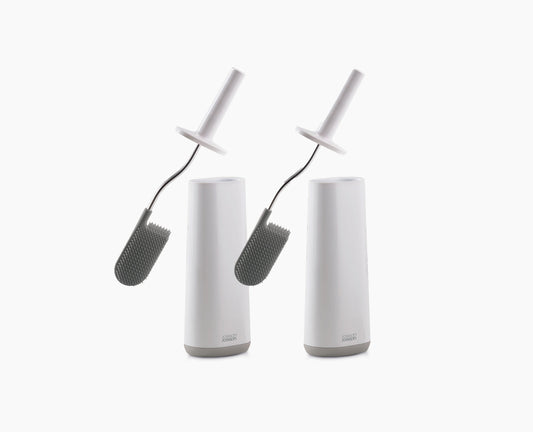 Flex™ Pack of 2 Grey Toilet Brushes