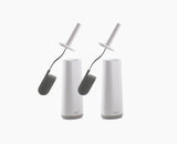 Flex™ Pack of 2 Grey Toilet Brushes