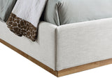 Flynn Linen Textured Wingback Bed - Luxurious Comfort and Contemporary Design for Your Bedroom Sanctuary