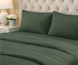 100% Cotton Sateen Pillowcases - Set of 2