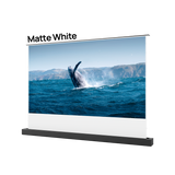100''-120'' Matte White Motorized Floor Rising Screen