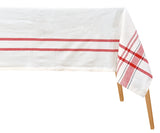 French Striped Tablecloth