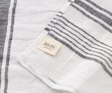 Striped Linen Tea Towels - Set of 2