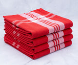 Red French Kitchen Towels