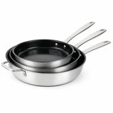 5-Ply Nonstick Stainless Steel Frying Pan