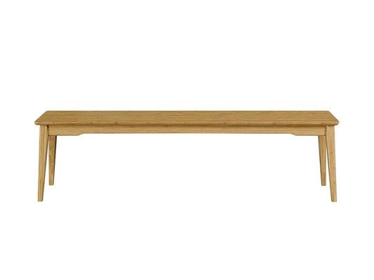 Currant Long Bench, Caramelized