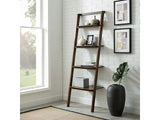 Currant Leaning Bookshelf, Black Walnut