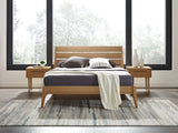 Sienna Queen Platform Bed, Caramelized