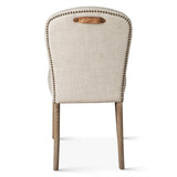 Jessie 18" Dining Chair in Beige Linen