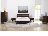 Azara Five Drawer High Chest, Sable