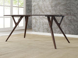 Azara Dining Table, Sable