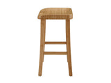 Tulip Counter Height Stool, Caramelized, (Set of 2)