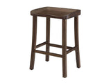 Tulip Bar Height Stool, Caramelized, (Set of 2)