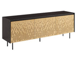Hanna Console Sideboard, Caviar/Wheat