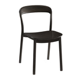 Hanna Chair Bamboo seat, Caviar