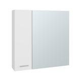 Sines Mirror Medicine Cabinet with Double-Door Mirrored Front, Four Interior Storage Shelves, Minimalist Wall-Mounted Design and Space-Saving Bathroom Organization for Daily Essentials and Modern Home Convenience