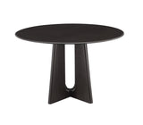 Luna 48” Round Table, Caviar