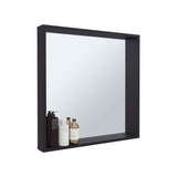 Dakota Medicine Cabinet with Mirror and Storage, Wall-Mounted Modern Bathroom Organizer with Multiple Shelves for Toiletries, Medications, and Cosmetics, Sleek Design with White Finish to Maximize Bathroom Space
