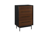 Park Avenue 4 Drawer High Chest, Ruby
