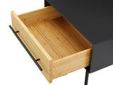 Santa Cruz 1 Drawer Nightstand, Wheat