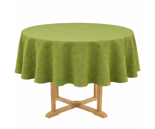 Round Block Print Tablecloths