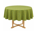 Round Block Print Tablecloths