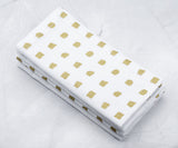 Custom Print Metallic Cotton Napkins - Customized Napkins