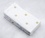 Custom Print Metallic Cotton Napkins - Customized Napkins