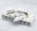 Custom Print Metallic Cotton Napkins - Customized Napkins