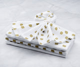 Custom Print Metallic Cotton Napkins - Customized Napkins