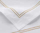Beige Double Line Embroidery Napkins