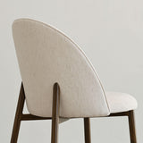 Goteborg Upholstered Dining Chair with Walnut legs (Set of 6)