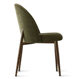 Goteborg Upholstered Dining Chair with Walnut legs (Set of 6)