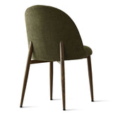 Goteborg Upholstered Dining Chair with Walnut legs (Set of 6)