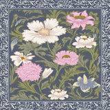 Green Floral Cloth Napkins
