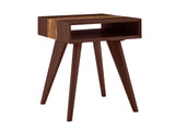 Azara Tiger End Table, Sable