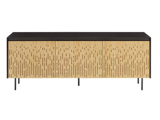 Hanna Console Sideboard, Caviar/Wheat