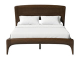 Zeva King Bed, Black Walnut