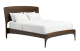 Zeva King Bed, Black Walnut