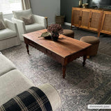 Greenpoint Dusty Blue Washable Rug