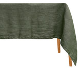 Green Linen Tablecloths