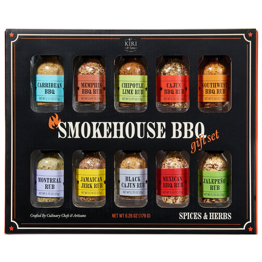 Smokehouse BBQ Gourmet Grilling Spice Set | 10-Set