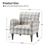 Sadie Upholstered Armchair(Optional Types)