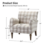 Sadie Upholstered Armchair(Optional Types)