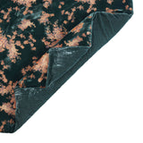 Josephine Burnout Faux Silk Velvet Flanged Throw