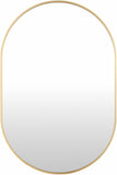 Hagenburg Gold Iron Frame Mirror
