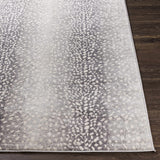 Pointblank Black&Gray Antelope Print Rug