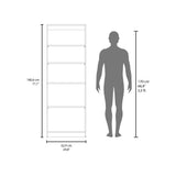 Home 2-Door Bookcase