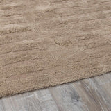Washable Handmade Wool Rug - Brown - Clearance