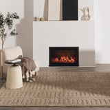Washable Handmade Wool Rug - Brown - Clearance